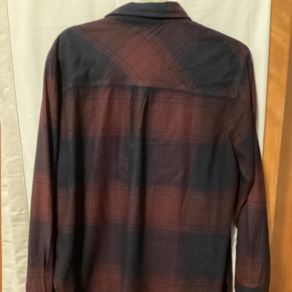 Athleta Plaid blouse  Sz L - Picture 3 of 8